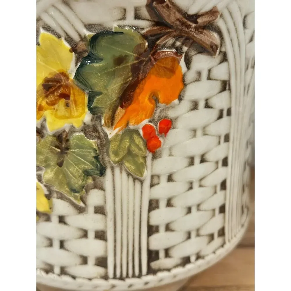 Lefton vintage basketweave